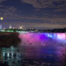 American Falls at night