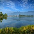 Peaceful lakeside