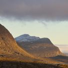 Afternoon mountain sun
