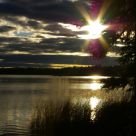 Perfect Evening by the Lake