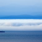 Menacing fog bank.