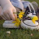 A toddlers shoes