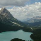 Glacier Lake in Canadian Rockies