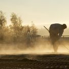 Laying concrete