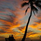 Couple at sunset