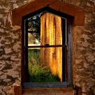 Sunlit wall