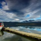 Boat on Lake Te Anau