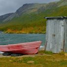 Old boat and shed