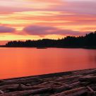 Sunrise at Albert Head