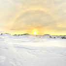 Arctic Winter Sunset