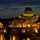 St. Peter's Basilica at Night