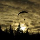 Gliding towards the sun