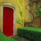 Red Entry Door