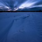 Flowing Snow