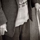 Elderly hands