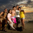 Family at the Beach