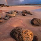 Sunset rainbow