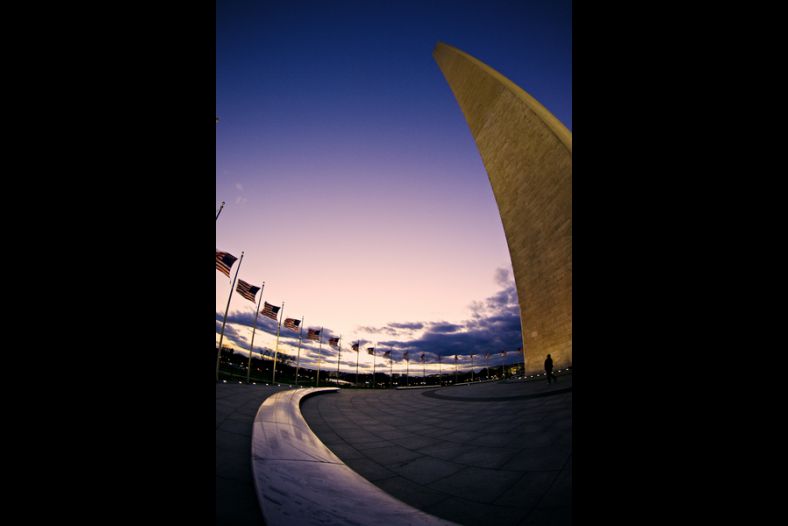 The Leaning Monument of Washington