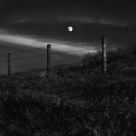 Moonrise Over Fence