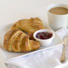 Croissants and tea