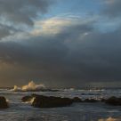 Offshore Squall at Sunset