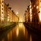 Speicherstadt at Night
