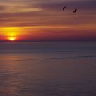 Lever de soleil en Bretagne