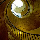 Escalier double