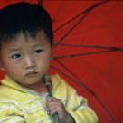 red umbrella