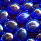 Blue beads
