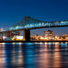 Night on the Jacques-Cartier Bridge
