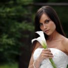 Shannon from a trash the dress shoot
