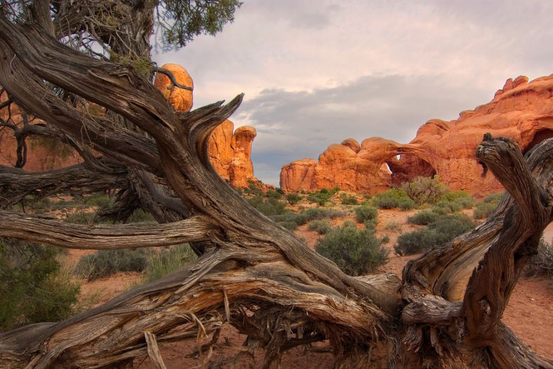 Sunrise at Arches