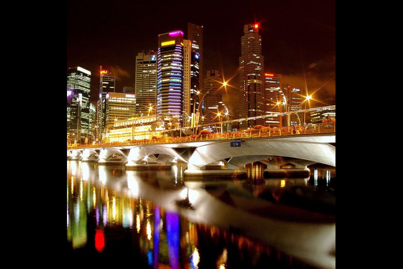 The Bridge Across the Esplanade