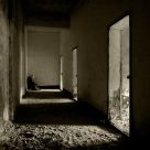In the corner