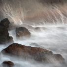 Sunset Misty Shore