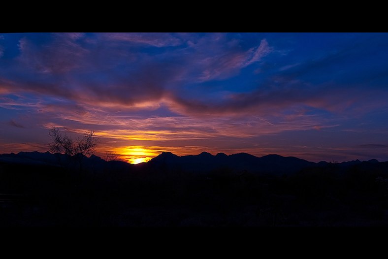 Sunset Over Mesa, Arizona
