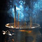 Incense smokes