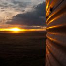 Prairie Sunset and Grainery