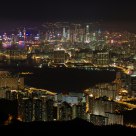 Hong Kong at night