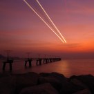 Setting Sun, Landing Plane