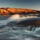 Choppy sea