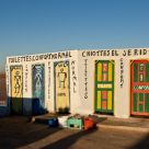 Toilettes dans le Chott El Jerid