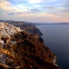 Dusk in Santorini