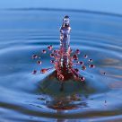 splashing away