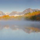 Foggy Autumn Reflections