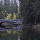Stoneman's Bridge At Autumn