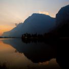 Castel Toblino reflections