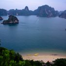 Ha Long Bay at Sunset