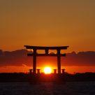 Sunset at Bentenjima